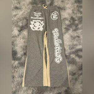 Hellstar School of Enlightenment Gray Sweatpants Mens Size Large